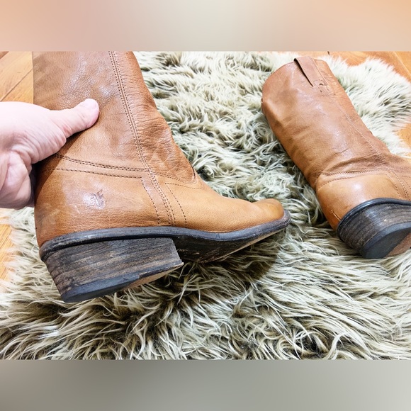 Frye Camel Boots Size 10.5 - Picture 10 of 16